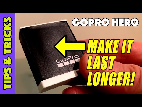 GoPro Hero - How to Extend Battery Life - Best Settings!