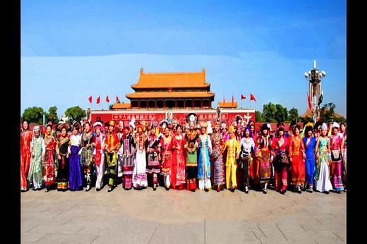 56个民族大团结