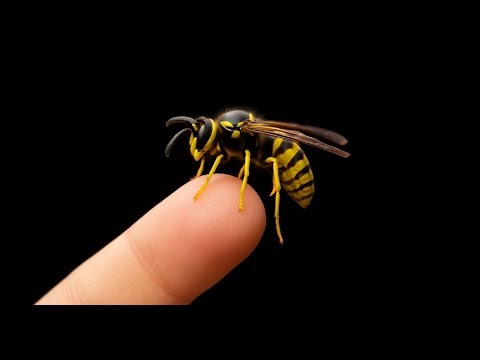 Brave explorers Meet a Yellow Jacket Wasp – Respecting Nature, Not Fearing It!