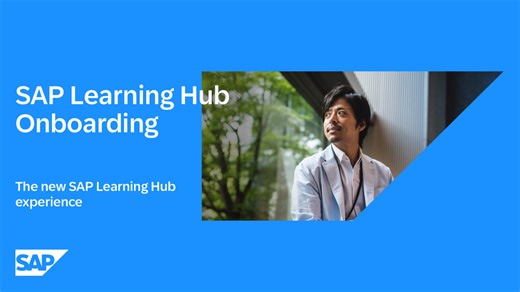 Introducing the New SAP Learning Hub Experience