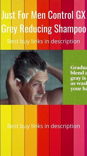 Just For Men Control GX Grey Reducing Shampoo