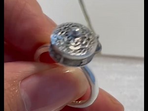 Watch Fidget Jewelry Anxiety Rings with Spinner Wheel on Amazon Live