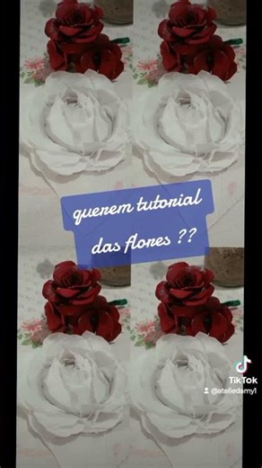 comenta aq se querem o tutorial das flores.