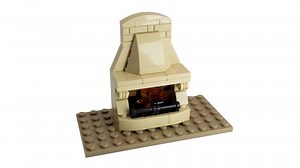 LEGO MOC-136396 Classic Fireplace (City 2023)