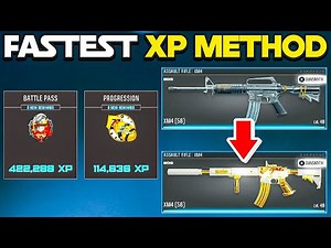 *NEW* FASTEST WAY TO LEVEL UP + RANK UP WEAPONS in WARZONE