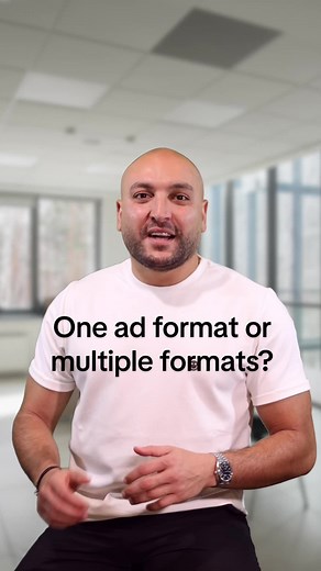 In today’s dynamic digital world, consumers navigate various touch-points, requiring a multi-pronged approach to capture their attention. With so many ads vying for their attention, it is crucial to continuously test multiple ad formats to future-proof your marketing efforts. The more you test, the more data you collect, which will help you adapt and tailor your approach to connect with your audience and grow your customer base! #digitalmarketing #digital #format