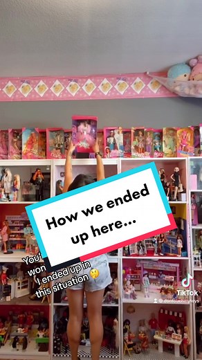 This collection didnt take long 🫣🛍️. . . . #barbie #barbiegirl #barbiecore #barbiemovie #shelfie #thrifter #thrifting #thriftaholic #fyp #fypシ