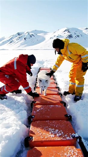 Arctic Fox Coastal Ice Rescue