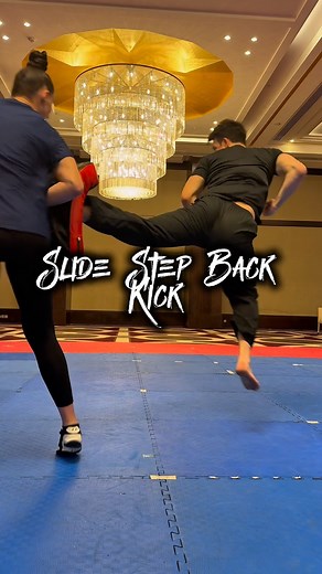 34K views · 2K reactions | Footwork + timing = unstoppable Slide Step Back Kick 屢 #FightIQ #taekwondo #precisionstriking | Aaron Cook | Facebook