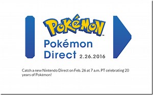 Catch A Pokémon Nintendo Direct This Friday, February 26