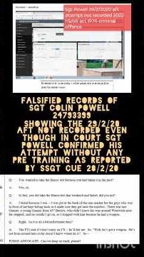 MOD practice to protect reported abusers like WO2 Kerr & WO2 Webber by perverting justice