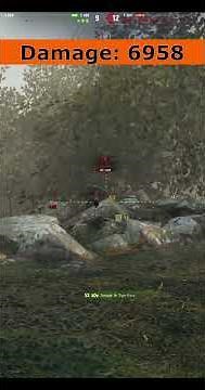 Strv 103-0 — 10.8K damage, 8 kills on Live Oaks. Siege is clunky? | World of Tanks #shorts #gaming