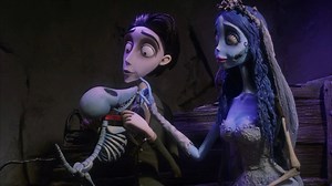 ** The Corpse Bride ** is a 2005 stop-motion animated film directed by Tim Burton and Mike Johnson. It tells the story of Victor Van Dort, a young man who is betrothed to Victoria Everglot in an arranged marriage. During a wedding rehearsal, Victor accidentally proposes to a deceased bride, Emily, while rehearsing his vows in the woods. This mistakenly binds him to the Land of the Dead, where he finds himself in the colorful and lively underworld. The film's setting is a blend of Victorian and G