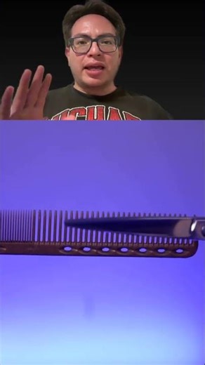 Recommendations for correctly performing scissors over comb