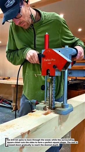 CREATING STRONG WOOD JOINTS! Modern Mortiser Machine