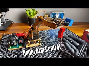 How to Make a Joystick Controlled Robotic Arm Using an Arduino Nano Board #arduino #jlcpcb