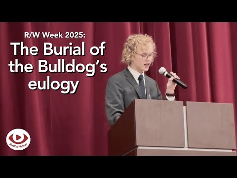 The Burial of the Bulldog’s eulogy