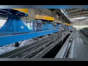 Pneumatic flotation machine pyrite concentration