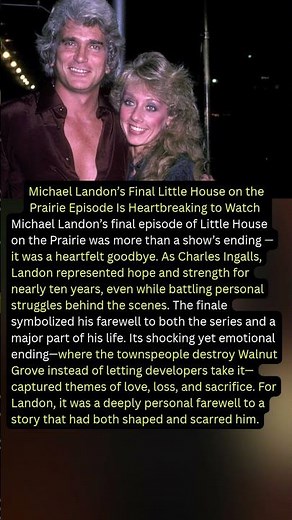 Michael Landon’s Final Little House on the Prairie Episode Is Heartbreaking to Watch