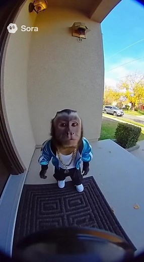 Funny caption #funny #real #ai #fyp #monkey