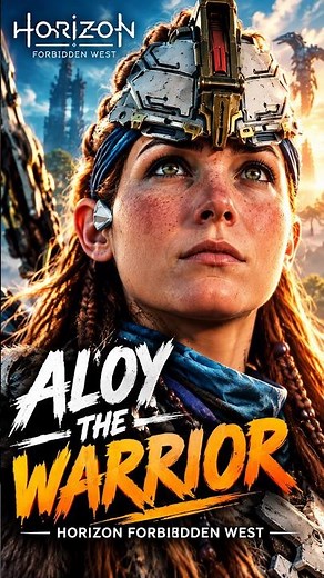 Aloy The Warrior Horizon Forbidden West #horizonforbiddenwest #gaming #playstation #games #gamer