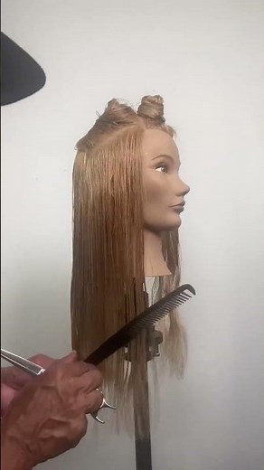 How To Create A Butterfly Cut with Bottleneck Fringe