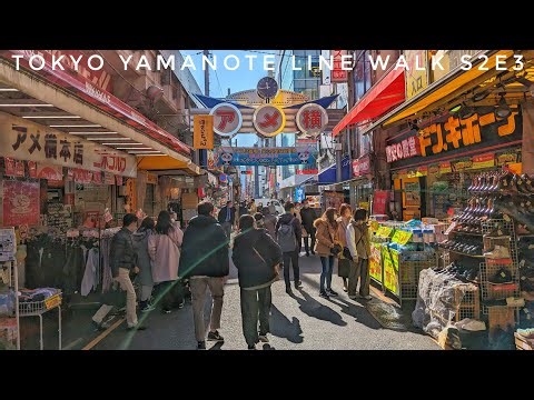Tokyo Megawalk - Yamanote Line Loop 2023 Edition - S2E3 - Tabata to Akihabara