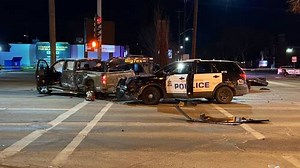 Edmonton police arrest driver after wild police chase