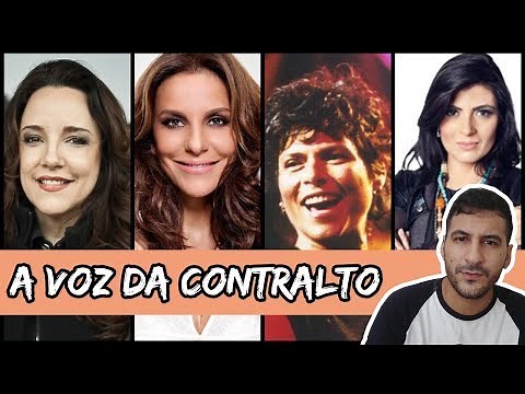 TIPOS DE VOZ: A VOZ DA CONTRALTO