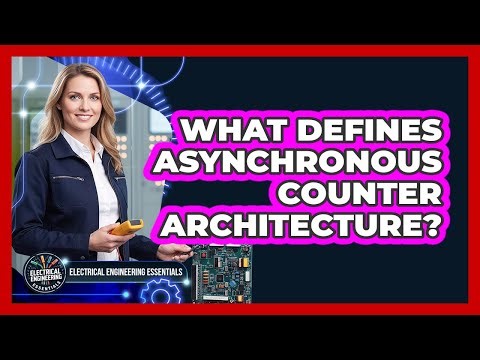 What Defines Asynchronous Counter Architecture?