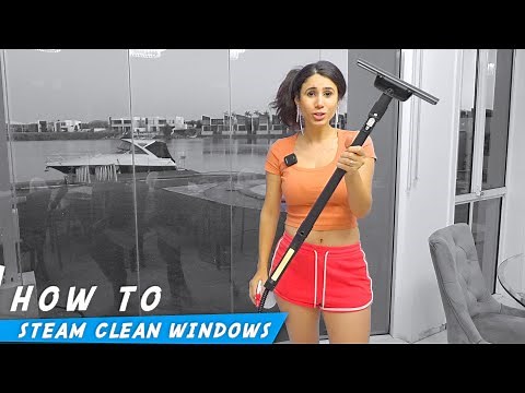 How to Steam Clean Windows - Easy Chemical Free Spotless Finish | Karcher SC5