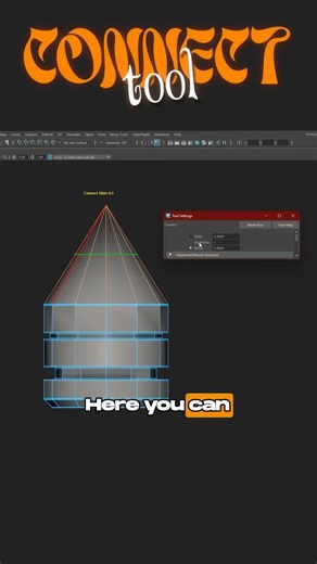 Add edges on triangles easily in Maya 🔥 Use Connect or Multi-Cut tools #Maya3D #3DTips #GameArt