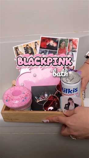 Blackpink bath routine asmr 🩷🖤 #asmr #asmrsounds #bathroom #asmrsoap #bathtub