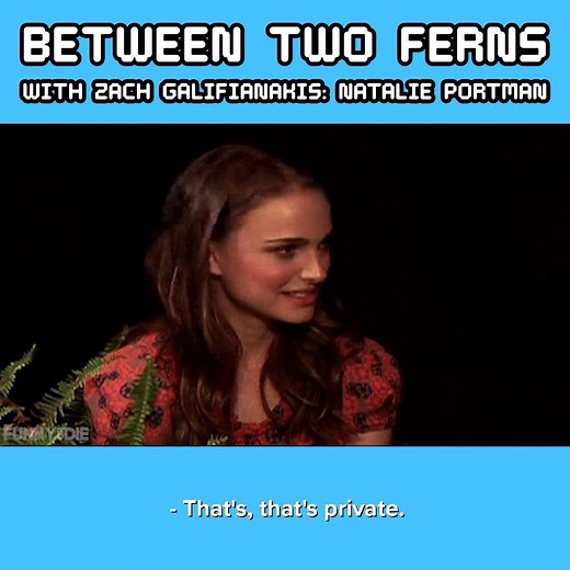 Zach interviews Natalie Portman and her dog, Whiz. | Funny Or Die
