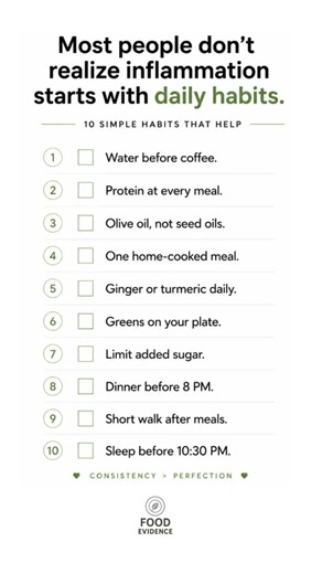 Do These 10 Things Every Day and Watch Chronic Inflammation Disappear 😱 #healthyeating