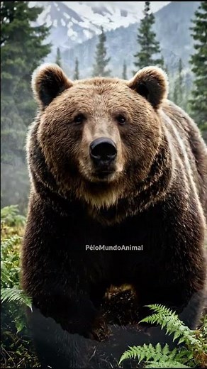 Brown Bear: Giant Strength and Hibernation #animals #curiosities