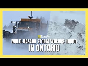 Multi-hazard Storm Halts Travel and Knocks Out Power in Ontario