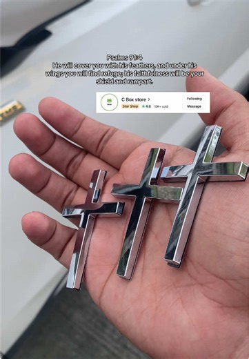 Christian Cross Sticker, Car Exterior Decorative Sticker, Universal Car Accessories for Motorcycle & SUV, Car Decorations, Decal Sticker, Sticker For Cars, Car Decals stickers cars #cross #decals #carstickers #godsguidance #fyp