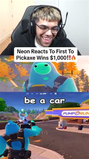First To Pickaxe Giggle, WINS $100