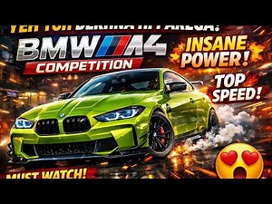 BMW M4 Competition 😈🔥THIS BMW M4 IS INSANE!