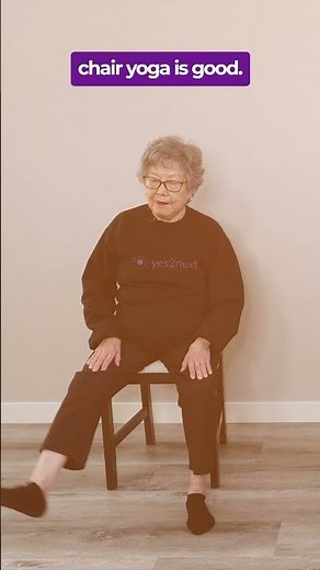20 Min Chair Yoga To Help You Walk Better (perfect for seniors) #shorts