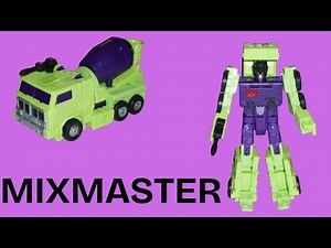 NEW Transformers Studio Series 86 MIXMASTER Unboxing & Detailed Look