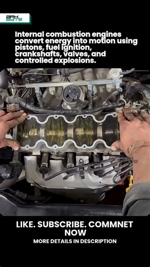 THIS IS HOW AN ENGINE WORKS FROM INSIDE ⚙️🔥