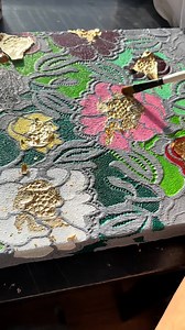 3.6M views · 30K reactions | Making incredible textile art with a lace table cloth  | UNILAD Tech | Facebook