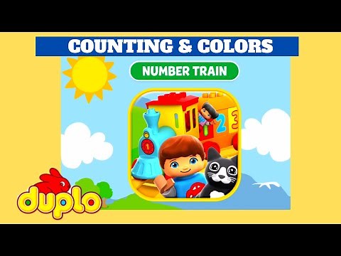LEGO DUPLO WORLD - NUMBER TRAIN GAME EDUCATIONAL VIDEO FOR CHILDREN, TODDLERS AND PRESCHOOLERS