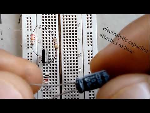 LESSON 4 THE COMMON EMITTER AMPLIFIER (PART 1) PRACTICALS ONLY