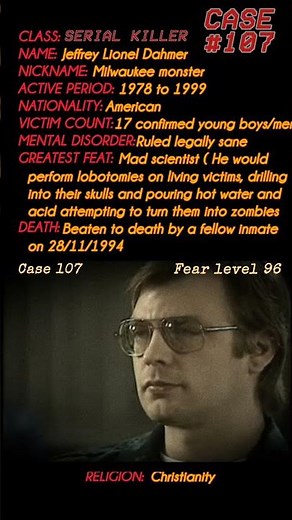 "I wanted to see what their insides looked like" - Jeffrey Dahmer #truecrime #interview