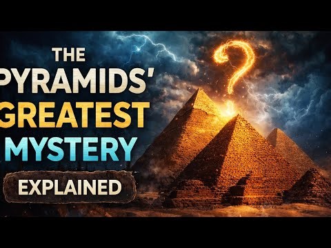 The pyramids greatest mystery explained.