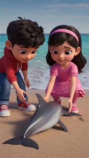 Ali & Zara Save a Lost Dolphin | Heartwarming Ocean Adventure for Kids