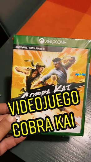 #VIDEOJUEGO #COBRAKAI 👊😎 #karatekid #gamer #videogame #coleccion #play #xbox #unboxing #humor #divertido #netflixseries #miyagi